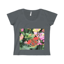 Ladies Fine Jersey Scoop Neck T-Shirt