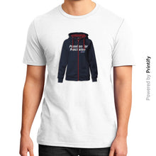 District T-Shirt (on man) White printify-dev-2
