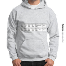 Gildan Hoodie (on man) Ash grey printify-dev-2
