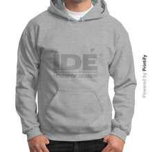 Gildan Hoodie (on man) Sport grey printify-dev-2