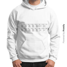 Gildan Hoodie (on man) White printify-dev-2