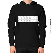 Hoodie (on man) Black printify-dev-2