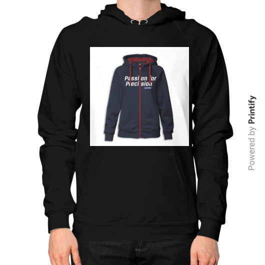 Hoodie (on man) Black printify-dev-2