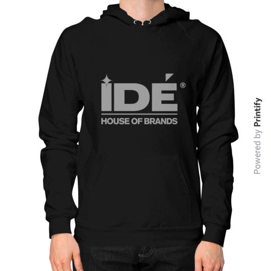 Hoodie (on man) Black printify-dev-2
