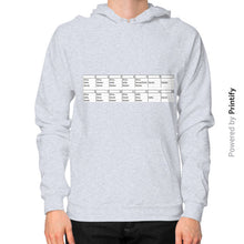 Hoodie (on man) Heather grey printify-dev-2