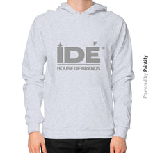Hoodie (on man) Heather grey printify-dev-2