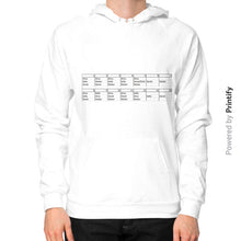 Hoodie (on man) White printify-dev-2