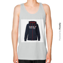 Unisex Fine Jersey Tank (on man) Silver printify-dev-2