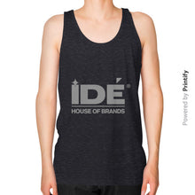 Unisex Fine Jersey Tank (on man) Tri-Blend Black printify-dev-2