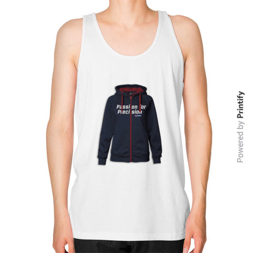 Unisex Fine Jersey Tank (on man) White printify-dev-2