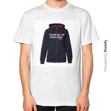 Unisex T-Shirt (on man) Ash grey printify-dev-2