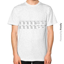Unisex T-Shirt (on man) Ash grey printify-dev-2