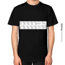 Unisex T-Shirt (on man) Black printify-dev-2