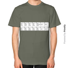 Unisex T-Shirt (on man) Lieutenant printify-dev-2