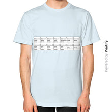 Unisex T-Shirt (on man) Light blue printify-dev-2