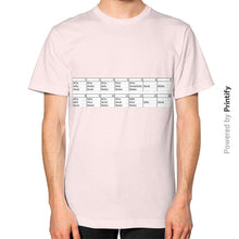 Unisex T-Shirt (on man) Light pink printify-dev-2