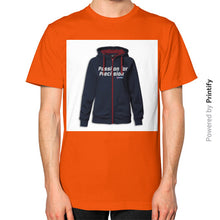 Unisex T-Shirt (on man) Orange printify-dev-2