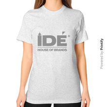 Unisex T-Shirt (on woman) Ash grey printify-dev-2
