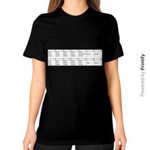Unisex T-Shirt (on woman) Black printify-dev-2