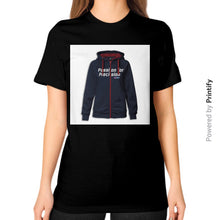 Unisex T-Shirt (on woman) Black printify-dev-2