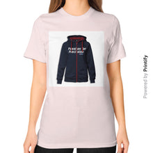 Unisex T-Shirt (on woman) Light pink printify-dev-2