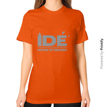 Unisex T-Shirt (on woman) Orange printify-dev-2
