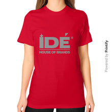 Unisex T-Shirt (on woman) Red printify-dev-2
