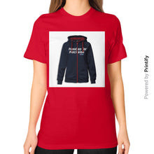 Unisex T-Shirt (on woman) Red printify-dev-2
