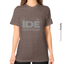 Unisex T-Shirt (on woman) Tri-Blend Coffee printify-dev-2