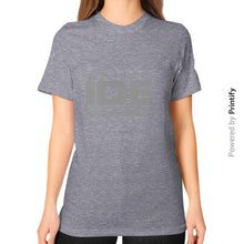 Unisex T-Shirt (on woman) Tri-Blend Grey printify-dev-2