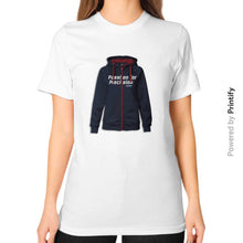 Unisex T-Shirt (on woman) White printify-dev-2