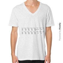 V-Neck (on man) Ash grey printify-dev-2