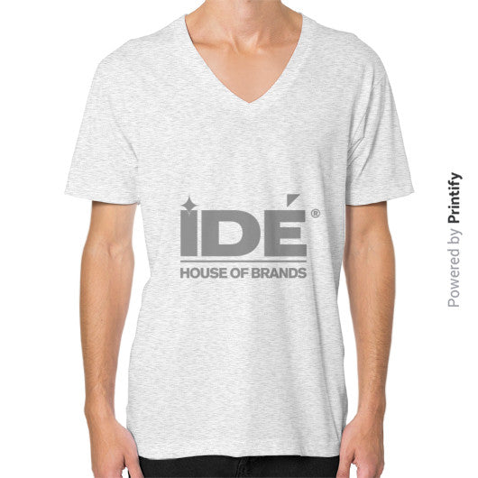 V-Neck (on man) Ash grey printify-dev-2