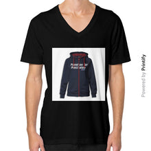 V-Neck (on man) Black printify-dev-2