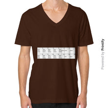 V-Neck (on man) Brown printify-dev-2