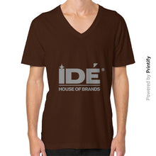 V-Neck (on man) Brown printify-dev-2