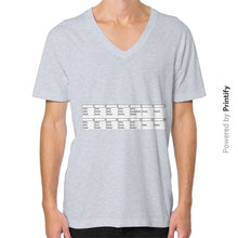 V-Neck (on man) Heather grey printify-dev-2