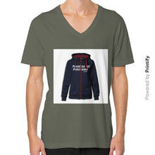 V-Neck (on man) Lieutenant printify-dev-2