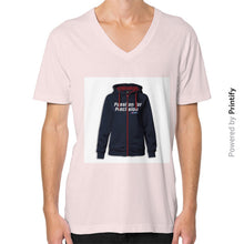 V-Neck (on man) Light pink printify-dev-2