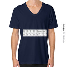 V-Neck (on man) Navy printify-dev-2