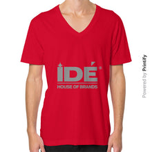 V-Neck (on man) Red printify-dev-2