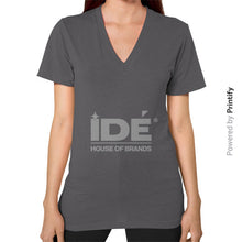 V-Neck (on woman) Asphalt printify-dev-2