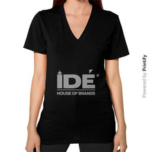 V-Neck (on woman) Black printify-dev-2