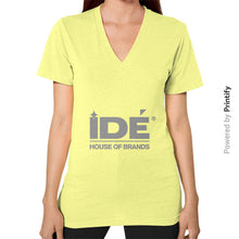 V-Neck (on woman) Lemon printify-dev-2