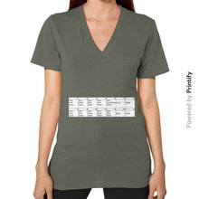 V-Neck (on woman) Lieutenant printify-dev-2