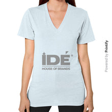 V-Neck (on woman) Light blue printify-dev-2
