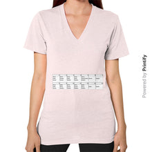 V-Neck (on woman) Light pink printify-dev-2