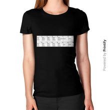 Women's T-Shirt Black printify-dev-2