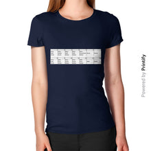 Women's T-Shirt Navy printify-dev-2