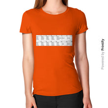 Women's T-Shirt Orange printify-dev-2